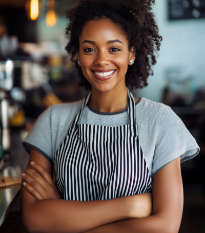 Smiling Barista