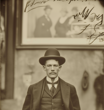 Man from the 1890s