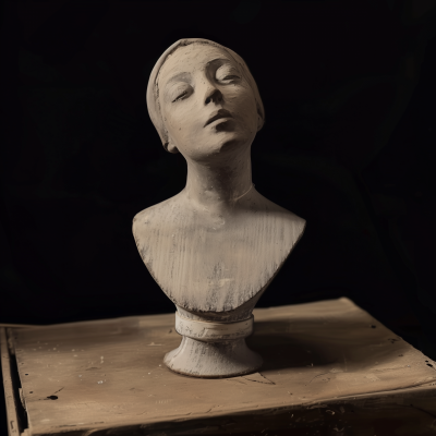Minimalist Female Head