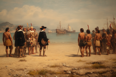 Conquistadors and Indigenous People