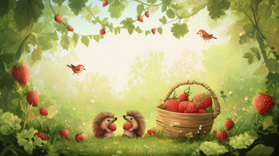 Hedgehogs and Strawberries