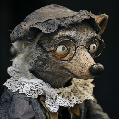 Puppet Wolf Grandmother