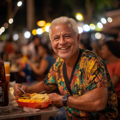 Slightly Overweight Individual at 60