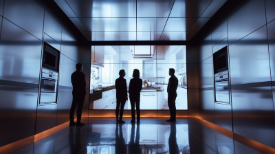 Elevator with Virtual Kitchens