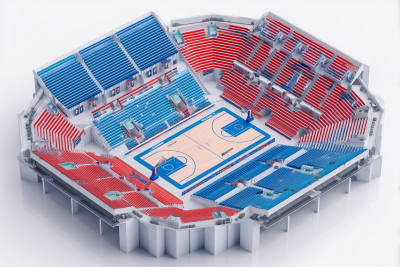 Isometric Basketball Stadium