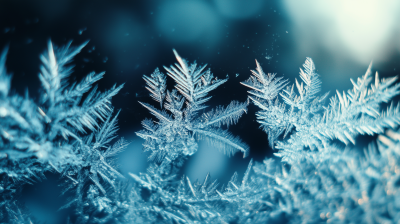 Fractal Ice Crystal Pattern