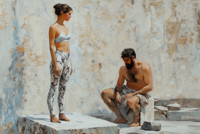 Admiring Galatea