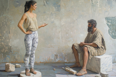 Pygmalion and Galatea