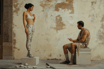 Pygmalion and Galatea