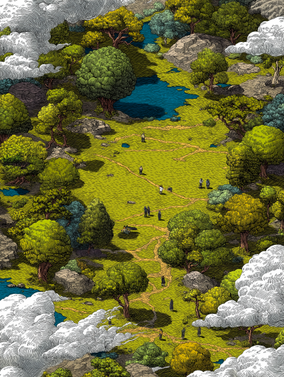 Surreal Grassland