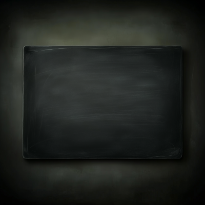 Empty Chalkboard Background
