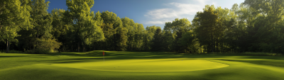Tranquil Golf Greens