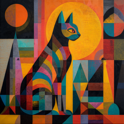 Vibrant Hindu Abstract
