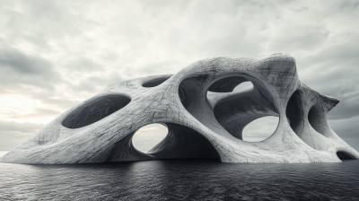 Futuristic Abstract Structure