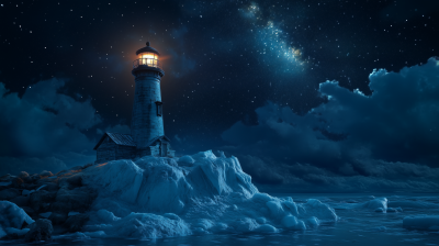 Lighthouse on Ice