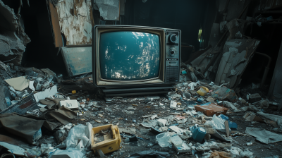 Futuristic Trash Room