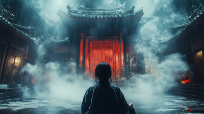 Mysterious Theater Scene