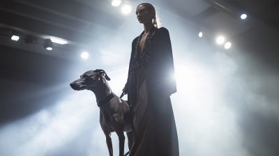 Fashion Show with Greyhound