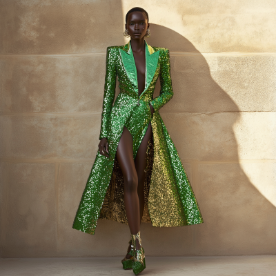 Stunning Designer Outfit Showcase