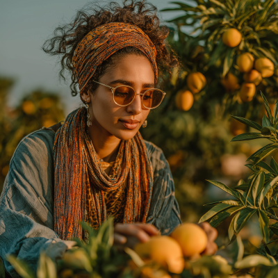 Harvesting Mangoes
