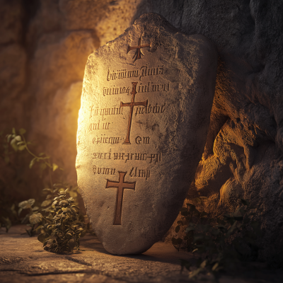 Ancient Stone Shield
