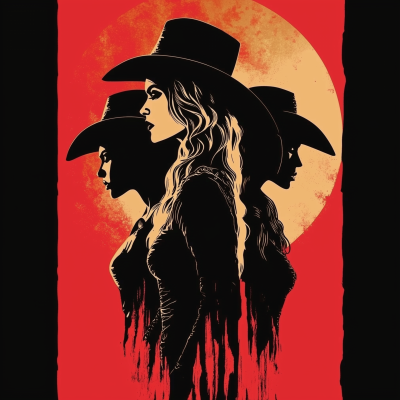 Wicked Cowboy Style Poster