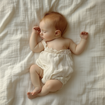 Newborn Sleeping Peacefully