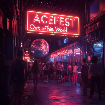 Futuristic Festival Vibes