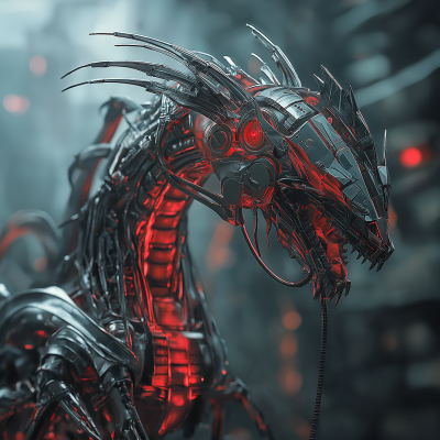 Futuristic Dragon