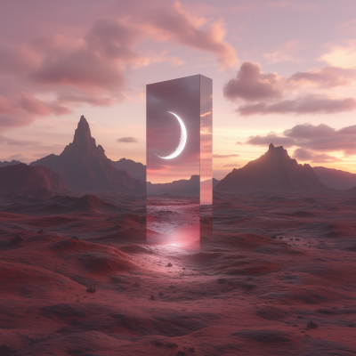 Surreal Alien Landscape