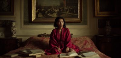 Contemplation in Red