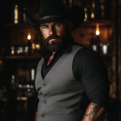 Western Saloon Gentleman