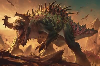 Mystic Dinosaur from Age of Sigmar