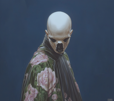 Hong Kong Man in Space Suit
