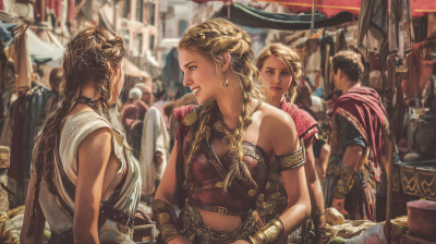 Viking Woman in Ancient Rome