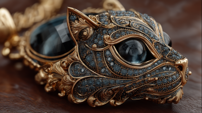 Art Deco Cat Luxury