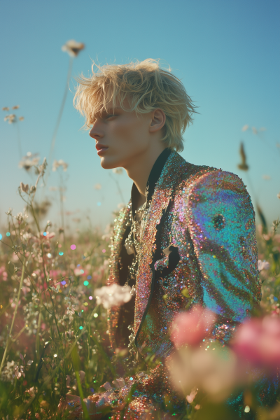 Dreamy Floral Field