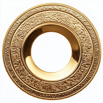 Hollow Gold Coin
