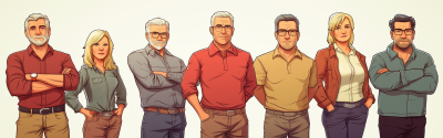 Middle Style Illustration Cover