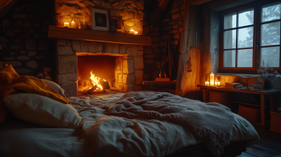 Cozy Rustic Bedroom