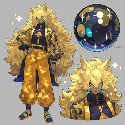 Magical Kitsune Man