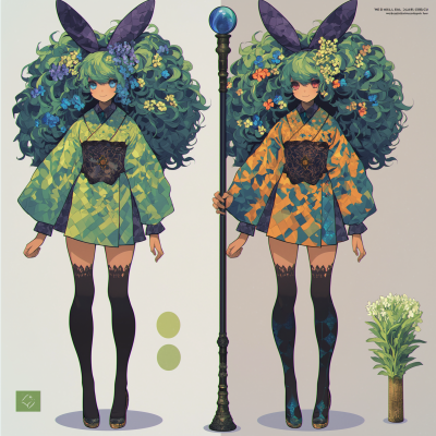 Bunny Girl Standing