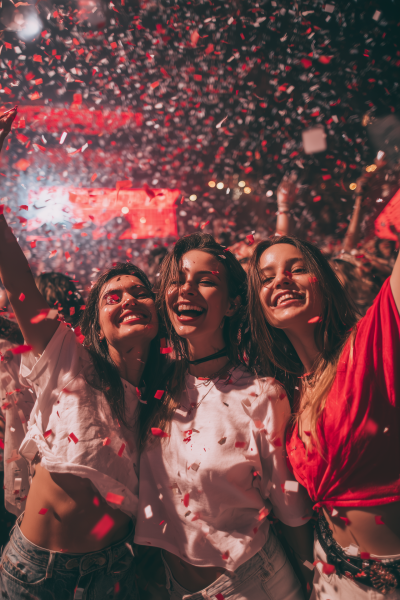 Party Women in White