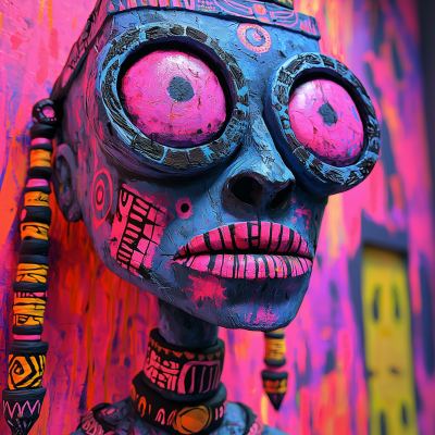 Surreal Psychedelic Creature