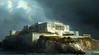 Royal Palace on Island