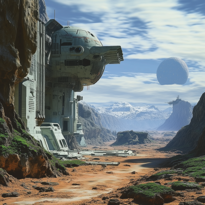 Sci-Fi Base in Total Annihilation